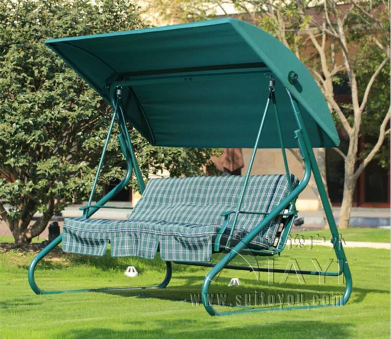 Качалка для дачи фото 2 person leisure garden swing chair hammock outdoor cover bench patio furniture 