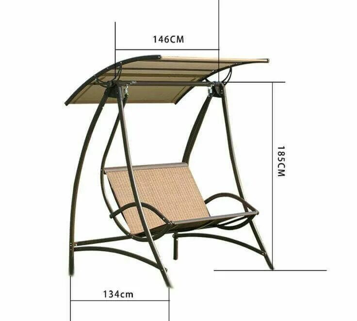 Качели чертежи из металла трубы фото Standard Useful Swing Seat Dimensions - Engineering Discoveries Садовые качели, 