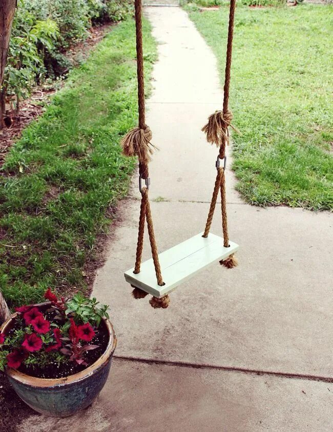 Качели детские для дачи своими руками DIY Garden Swings Columpios de madera, Columpios, Columpios de jardín