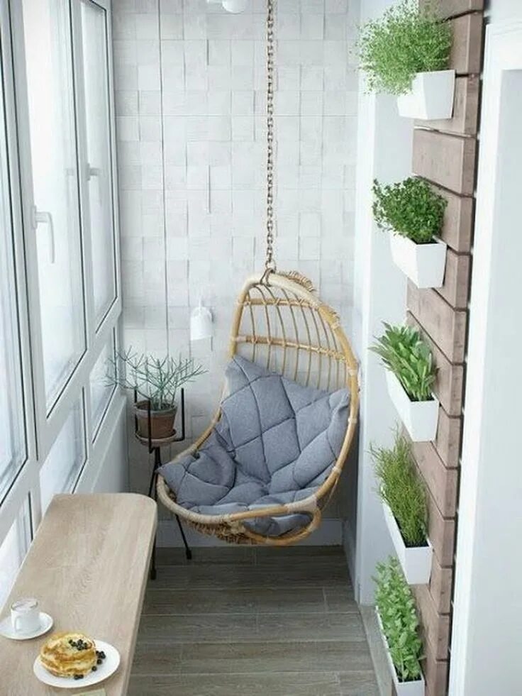 Качели кокон на балконе фото 37 Cozy Apartment Balcony Decorating Ideas Apartment balcony decorating, First a