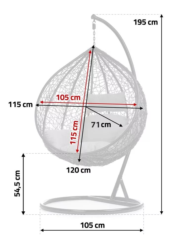 Качели кокон сборка инструкция Stylowy wiszący fotel ogrodowy huśtawka kosz H1 - 7124766937 - oficjalne archiwu