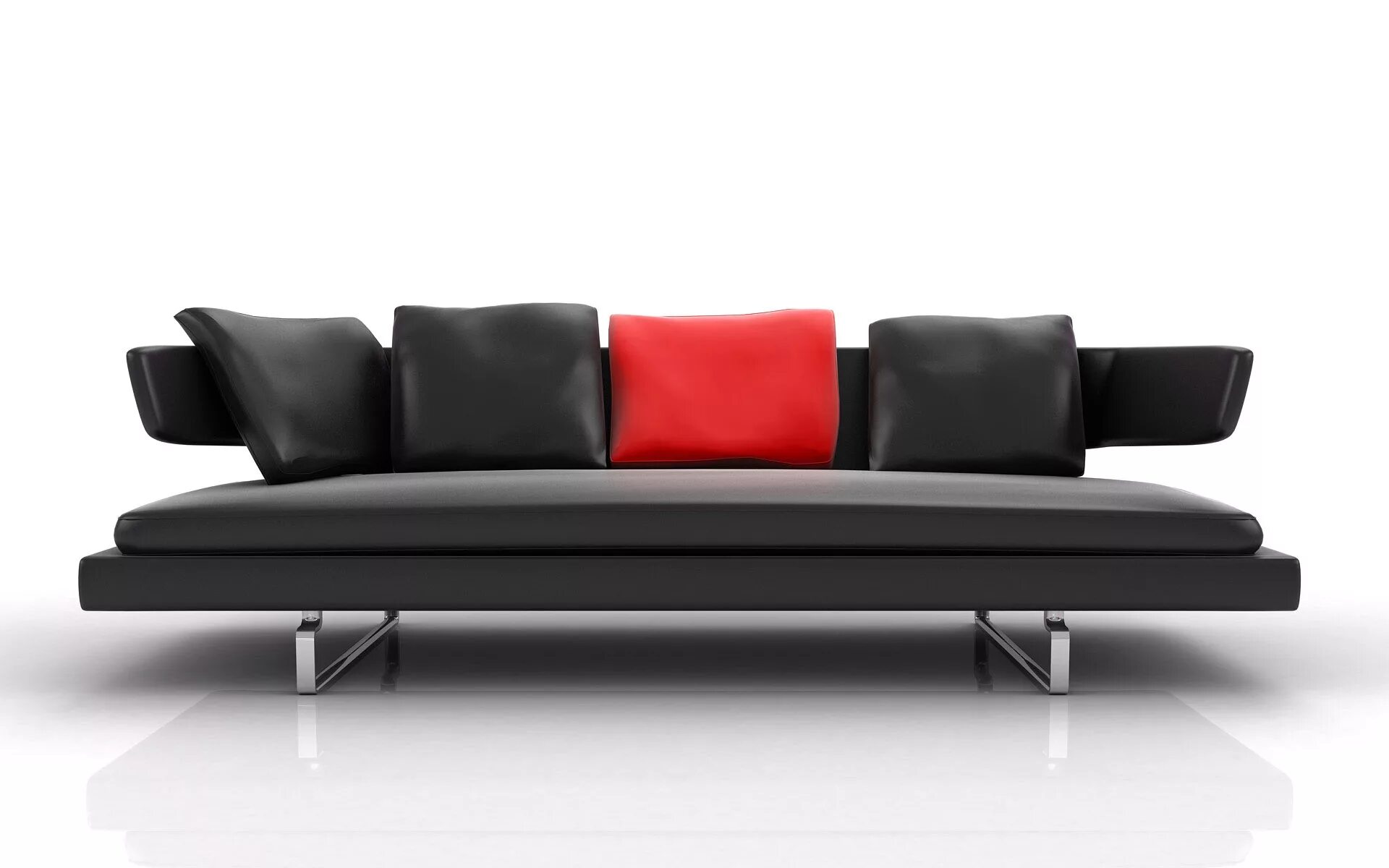 Качественные фото диванов Wallpaper : sofa, cushion, furniture, style, modern 1920x1200 - goodfon - 107869