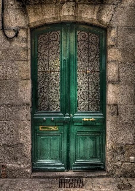 Качественные фото дверей Emerald Green Beautiful doors, Gorgeous doors, Green door