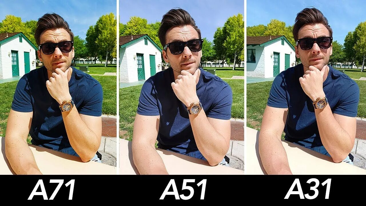 Качество фото 50 мп Samsung Galaxy A31 vs A51 vs A71 Camera Comparison Test! - YouTube