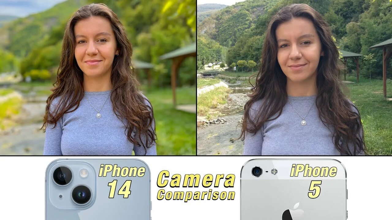 Качество фото айфон 15 про iPhone 14 vs iPhone 5 Camera Test - YouTube