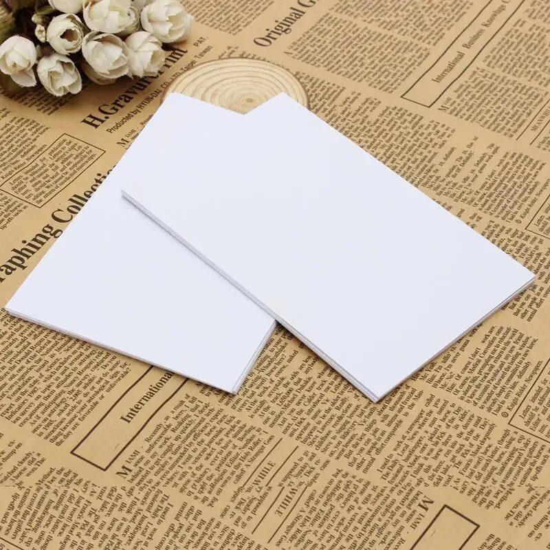 Качество фото бумаги Different Quality 50Pcs Waterproof A4 Self Adhesive Glossy Paper Sticker for Pho