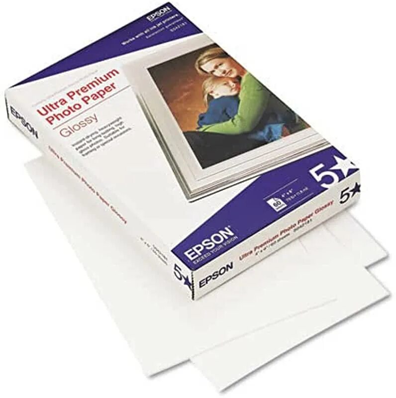 Качество фото бумаги Amazon.com: epson premium photo paper glossy 4x6