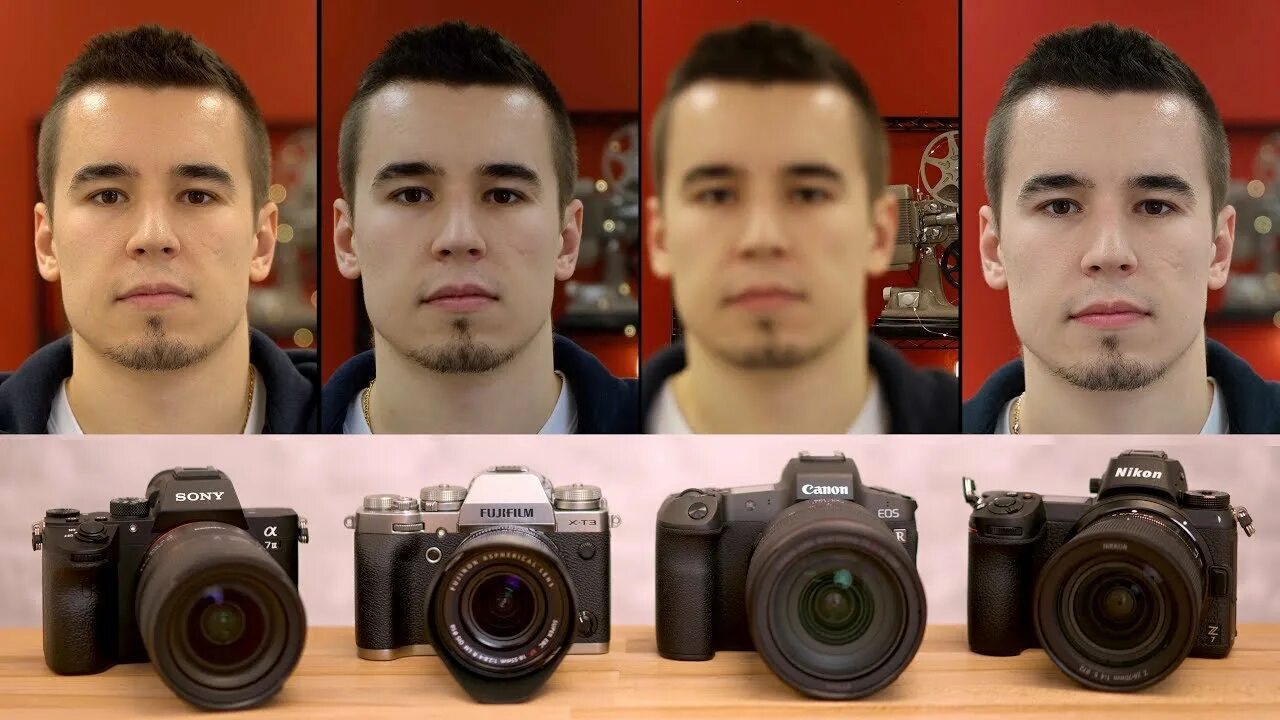 Качество фото лучшее какое EOS R vs A7III vs X-T3 vs Z7 - Video Autofocus Comparison - YouTube