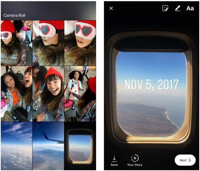 Качество фото в истории инстаграм Instagram Opens Up Entire Camera Roll to Stories Instagram story, Instagram, Old