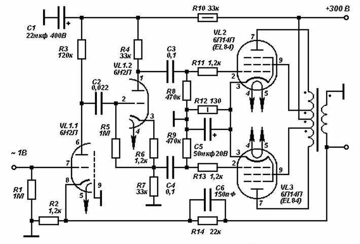 Качество ламповых усилителей схема Ламповый усилитель мощности - стр. 4 - equipment.craft - Форум гитаристов