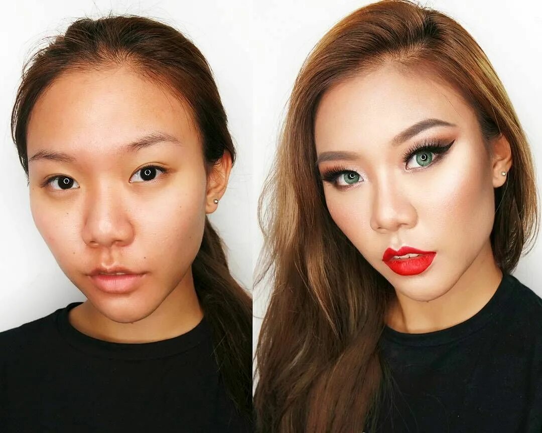 Качество макияжа 19 Transformations That'll Make You Wish You Were Better At Makeup Amazing makeu