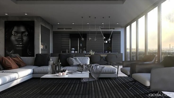 Качество в дизайне интерьера Inspiring Examples Of Use Of Grey In Luxury Interior Design House rooms, Apartme