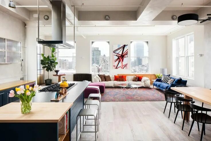 Качество в дизайне интерьера Alacena. Blog de arquitectura, diseño y decoración: Loft en New York Living room