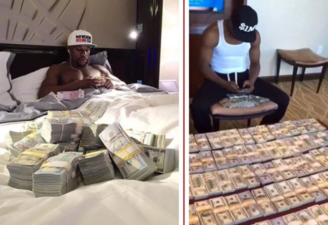 Качок с деньгами фото Meek Mill Shows Off Wads Of Dollars In New Instagram Photos - Celebrities - Nige