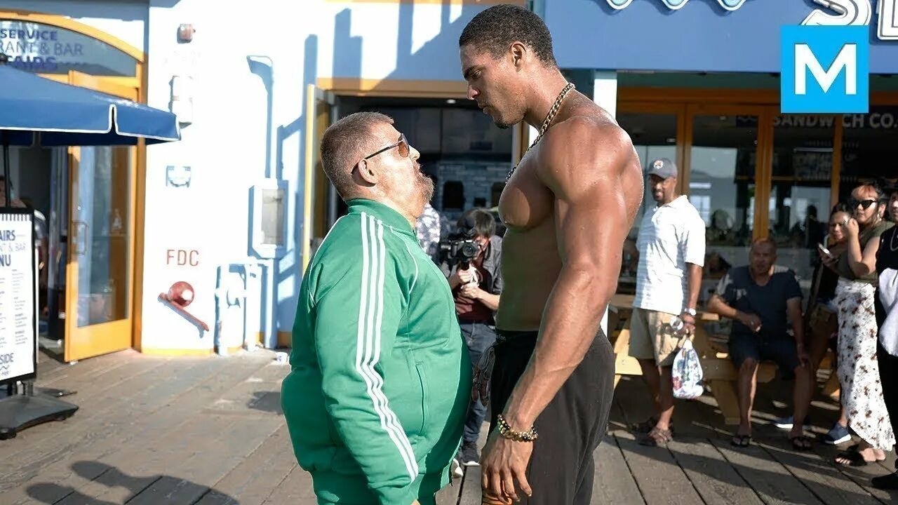 Качок ул калинина 153 фото The Super Fat Guy Beat the Bodybuilders at Muscle Beach Muscle Madness - YouTube