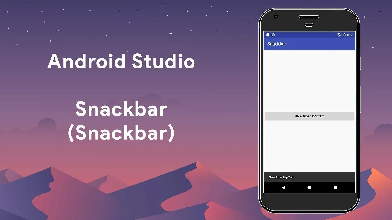 Каф фото Android Studio - Snackbar - YouTube