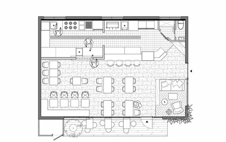 Кафе 200 кв м планировка фото Piccola Botega - Picture gallery Cafe floor plan, Cafe interior design, Restaura