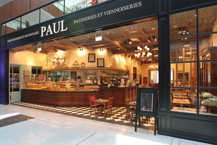 Кафе булочная фото PAUL Bakery & Restaurant French bakery, Bakery cafe, Bakery