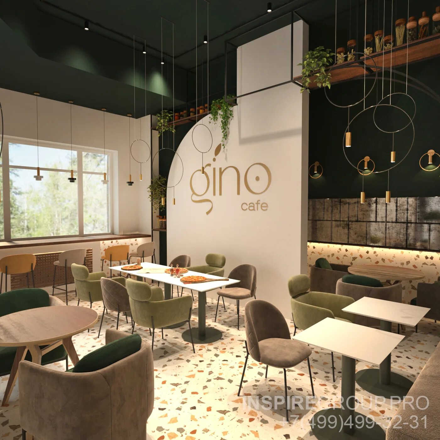 Кафе чехов сергач молодежный поселок 2 фото Пиццерия Gino Cafe INSPIREGROUP