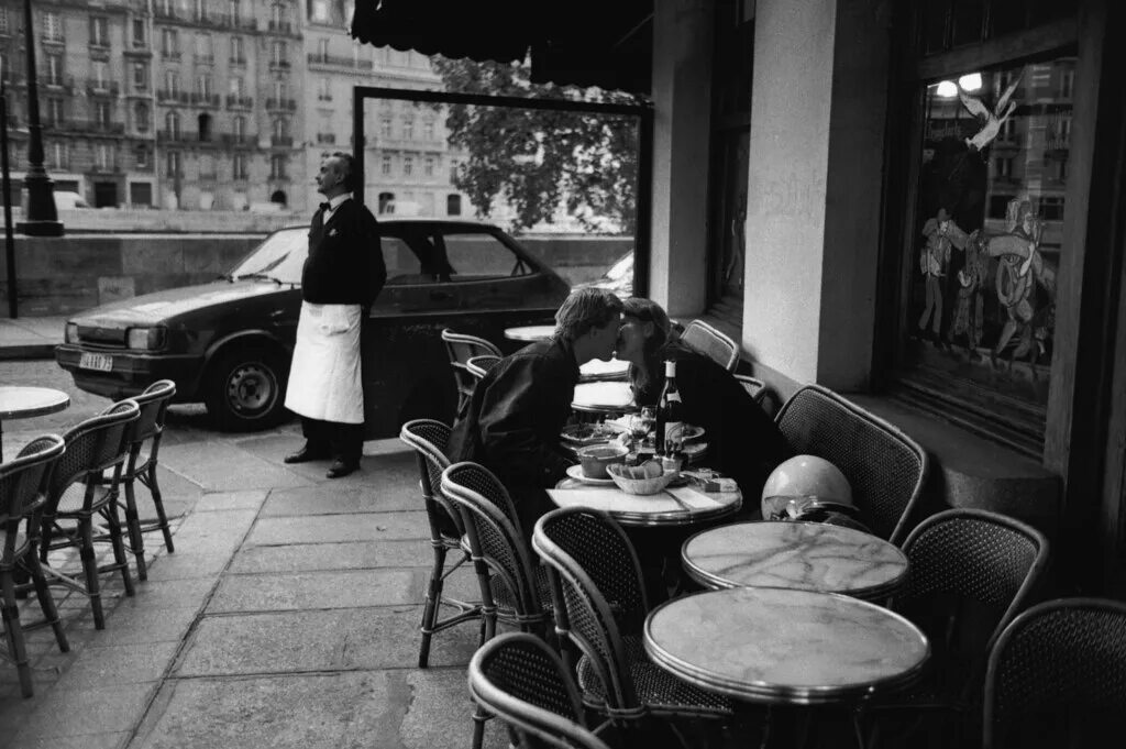 Кафе черно белое фото Фотографии Питера Тернли. И Париж становится роднее Толкачев. Истории Дзен