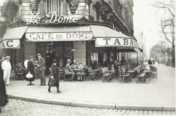 Кафе история фото Le Dome Cafes in Paris Pinterest Paris and Ernest Hemingway História, Europa, Ca