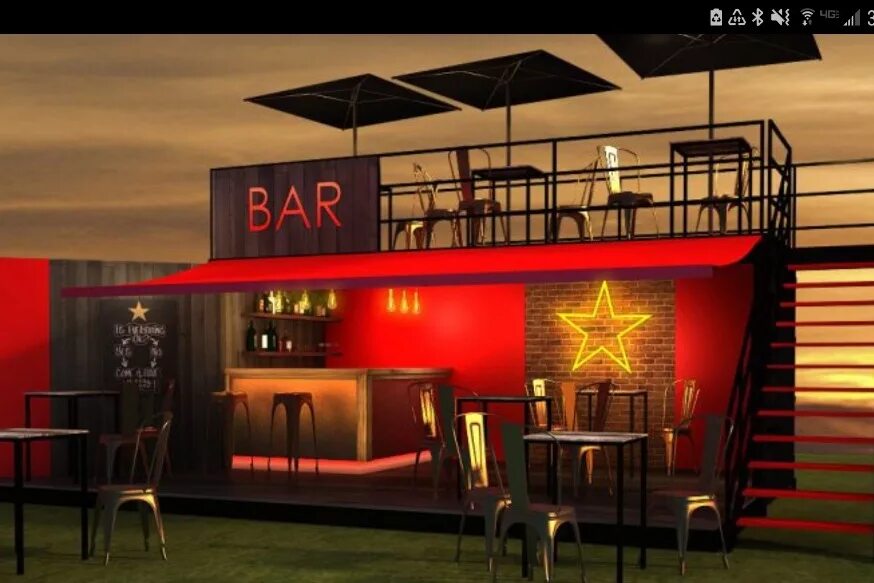 Кафе из контейнеров фото и проекты Fundraiser by Chay Woerz : Help build a Mobile Bar from shipping container