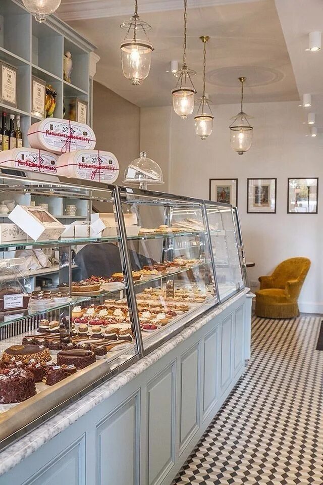 Кафе кондитерская фото Charming Bakery and Cafe Interior Design