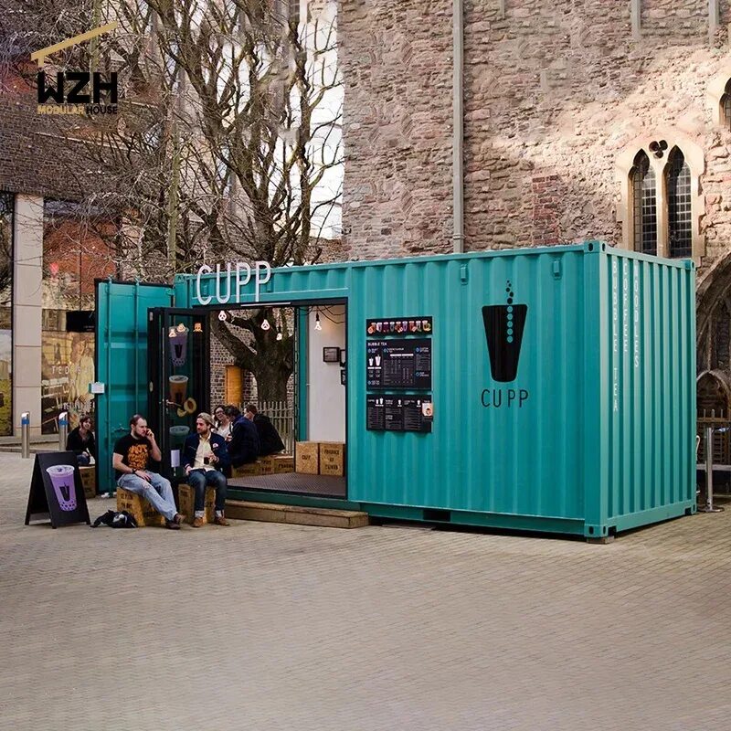 Кафе контейнер фото Portable Mobile Container Coffee Shop Kiosk Bar Design Prefabricated - Buy Coffe