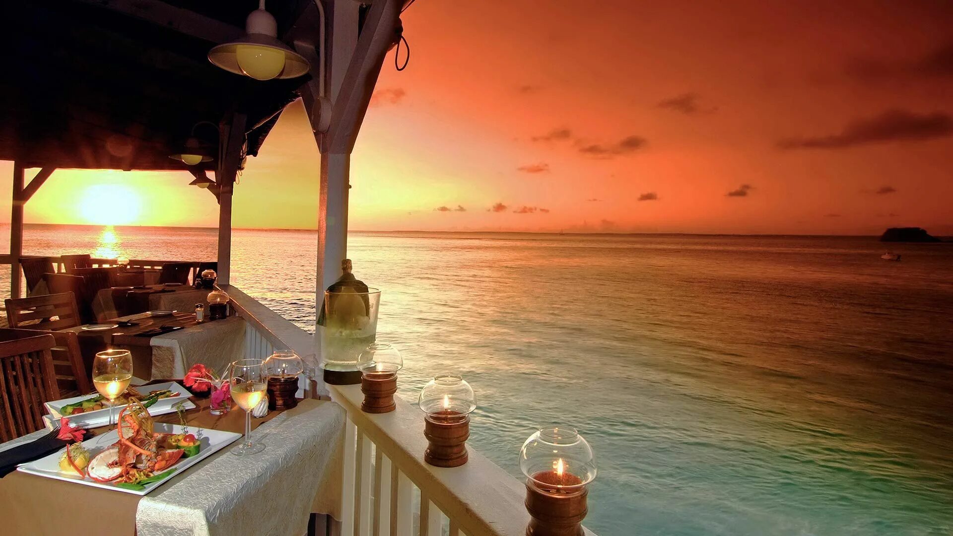 Кафе море фото Sunset Cafe, Grand Case Beach Club, St. Martin Beach club, Caribbean vacations, 