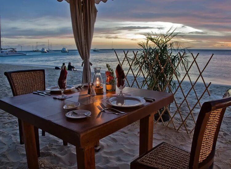 Кафе море фото Candlelight Dinner Entertaining Dinner for two, Romantic dinners, Romantic dinne