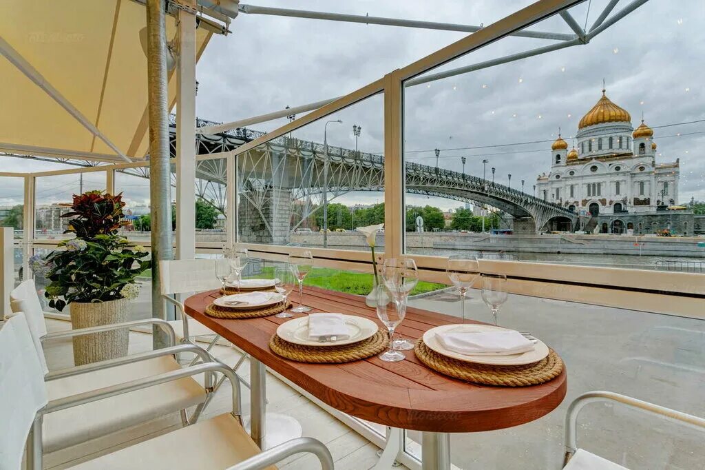 Кафе набережная фото Panorama: Pescatore, restaurant, Russia, Moscow, Bersenevskaya Embankment, 16с9 