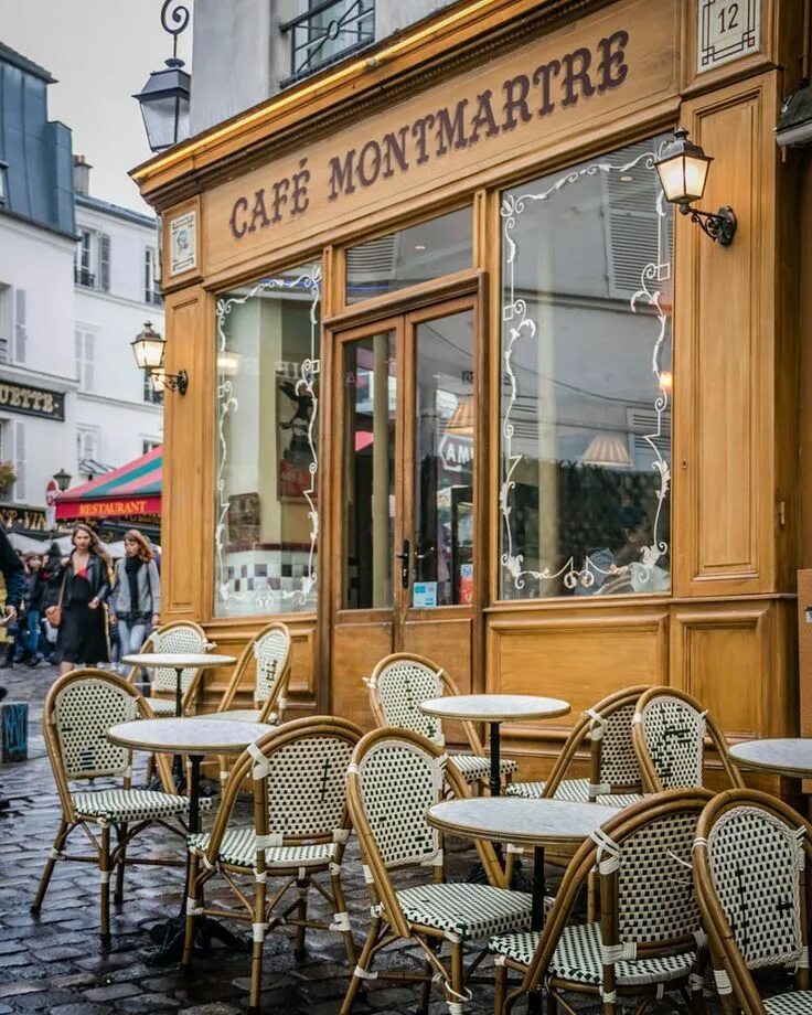 Кафе парижа фото cafe montmartre - travel la vie parisienne - paris - parisian - french - france 