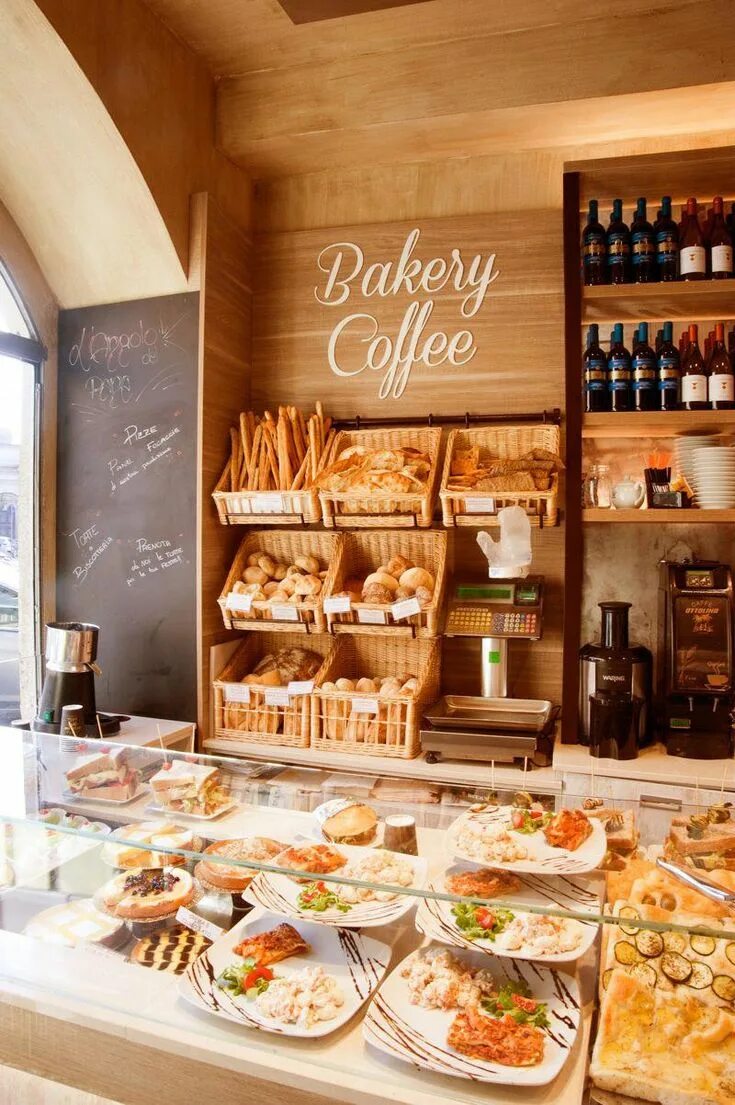 Кафе пекарни фото Pin by Jasmine Phan on Cafe Bakery shop design, Bakery interior, Bakery design i