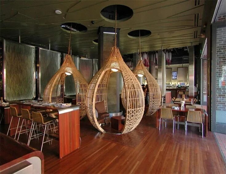 Кафе с интересным интерьером в москве cafe_basket_san_diego Restaurant interior design, Cafe seating, Cool restaurant 