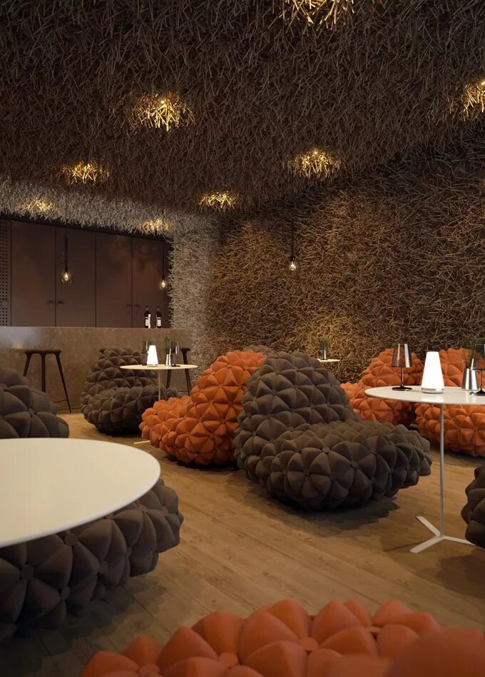 Кафе с необычным интерьером в москве The Cool Hunter - Twister Restaurant, Kiev Diseño del restaurante, Restaurante m