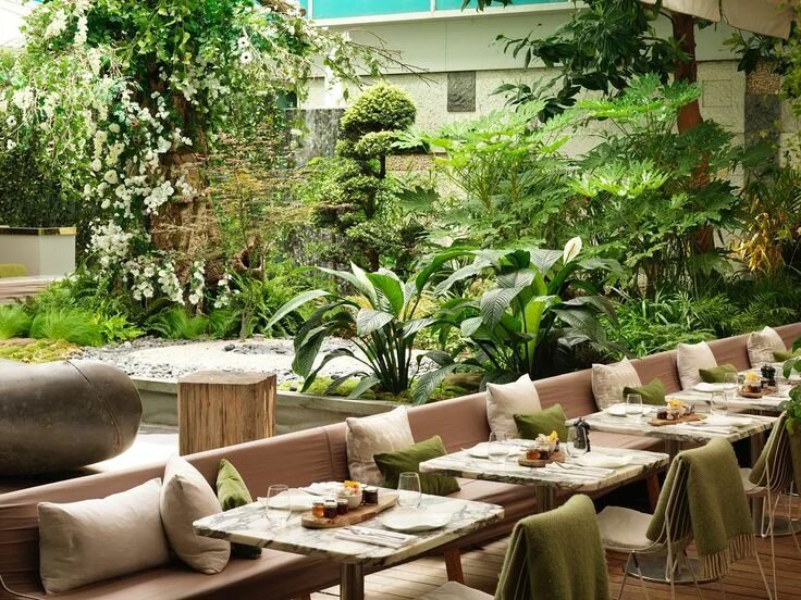 Кафе сад фото Alfresco dining: The 8 best restaurants with gardens in London Tatler Magazine