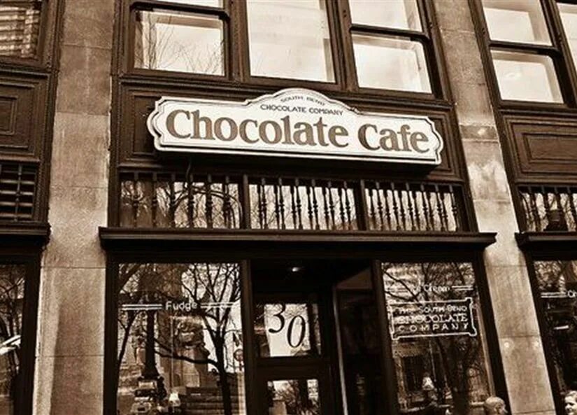 Кафе шоколад фото Indianapolis Restaurant Chocolate Cafe - South Bend Chocolate Company Snappening