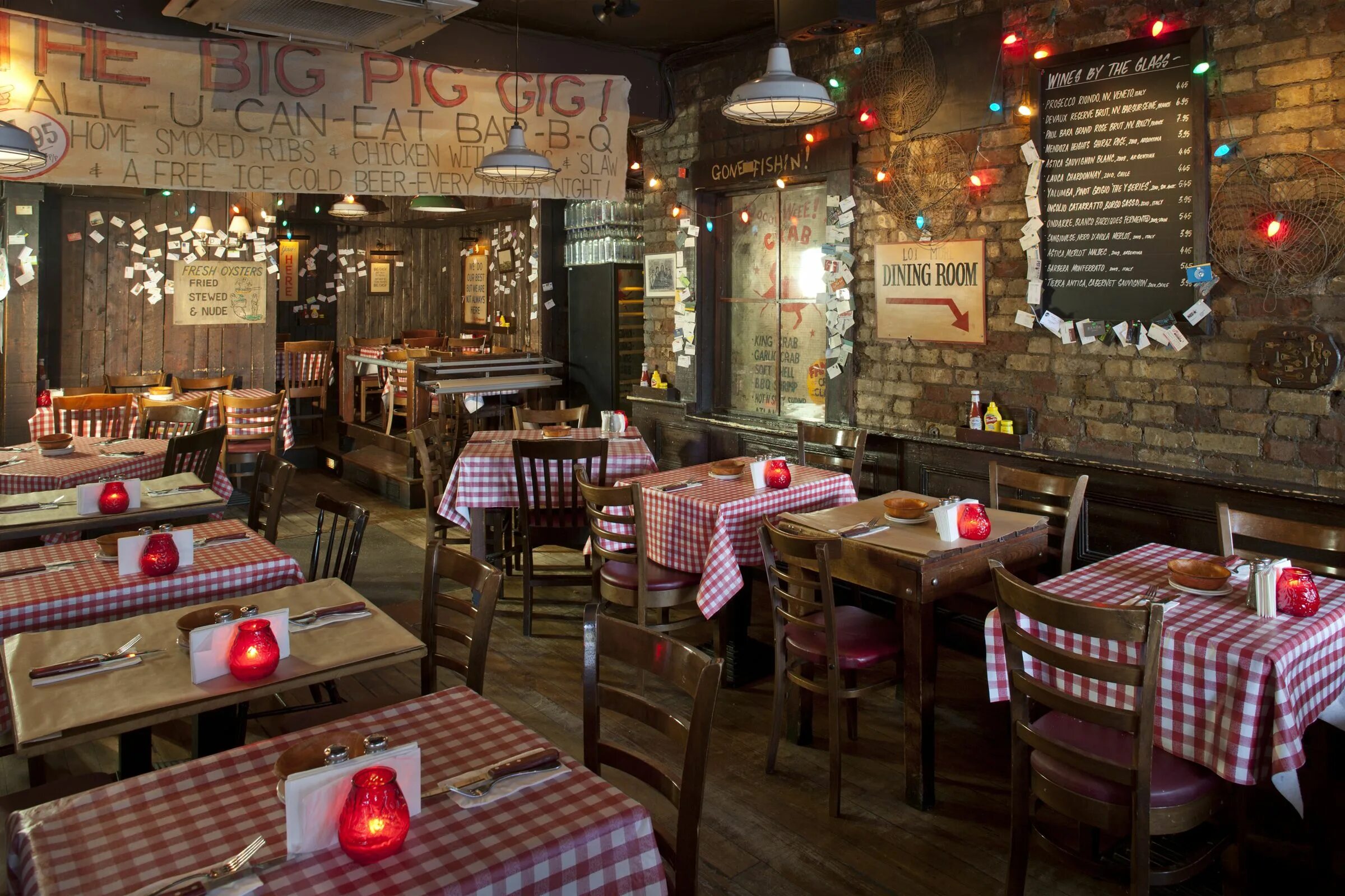 Кафе в джанглэед фото Big Easy: American Ribs / Lobster / Meat (Chelsea) Bbq restaurant, Easy bbq, Eas