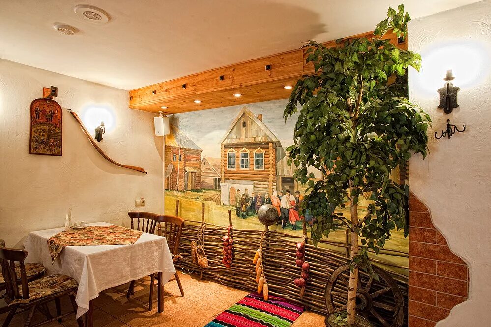 Кафе в русском стиле фото Traktir Pechki & Lavochki, restaurant, Sergiyev Posad, Mitkina Street, 14/2 - Ya