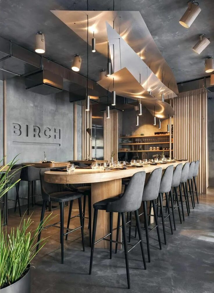 Кафе в современном стиле фото Modern Bar, Cafe, and Restaurant Design Trends 2024 - Hackrea Restaurant interio