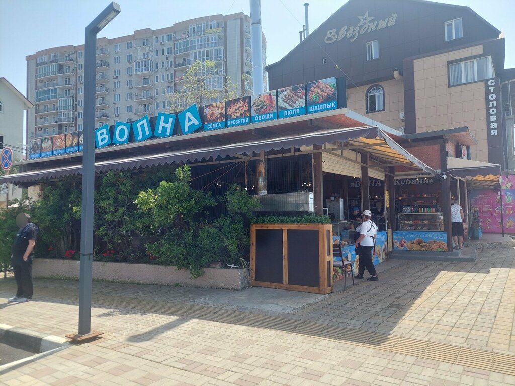 Кафе волна фото Panorama: Kafe Volna, cafe, Sochi, Adler, Prosvescheniya Street, 27 - Yandex Map