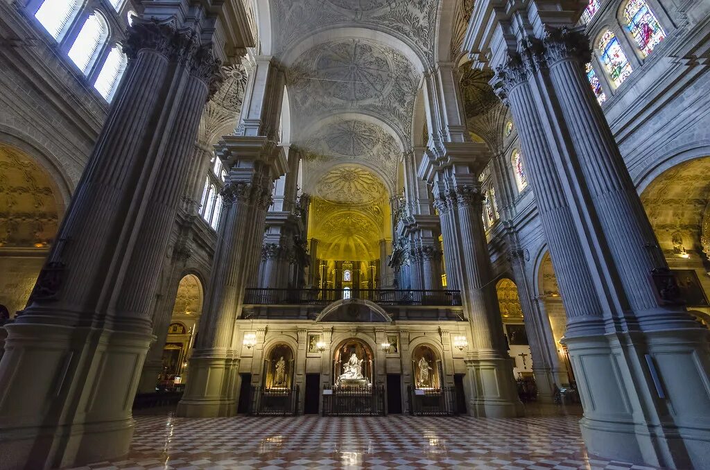 Кафедральный собор фото внутри Katedrális, Malaga - Cathedral of Malaga (La Manquita), Sp. Flickr