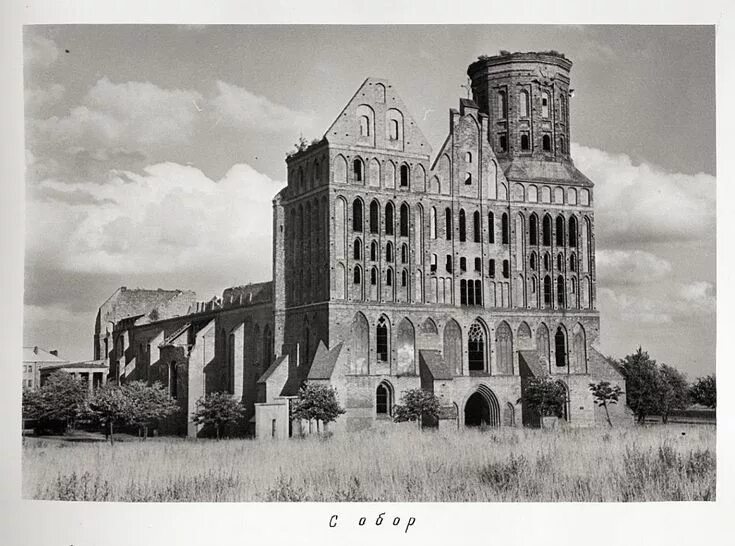 Кафедральный собор калининград фото после войны История и современность Old photos, Kaliningrad, Konigsberg