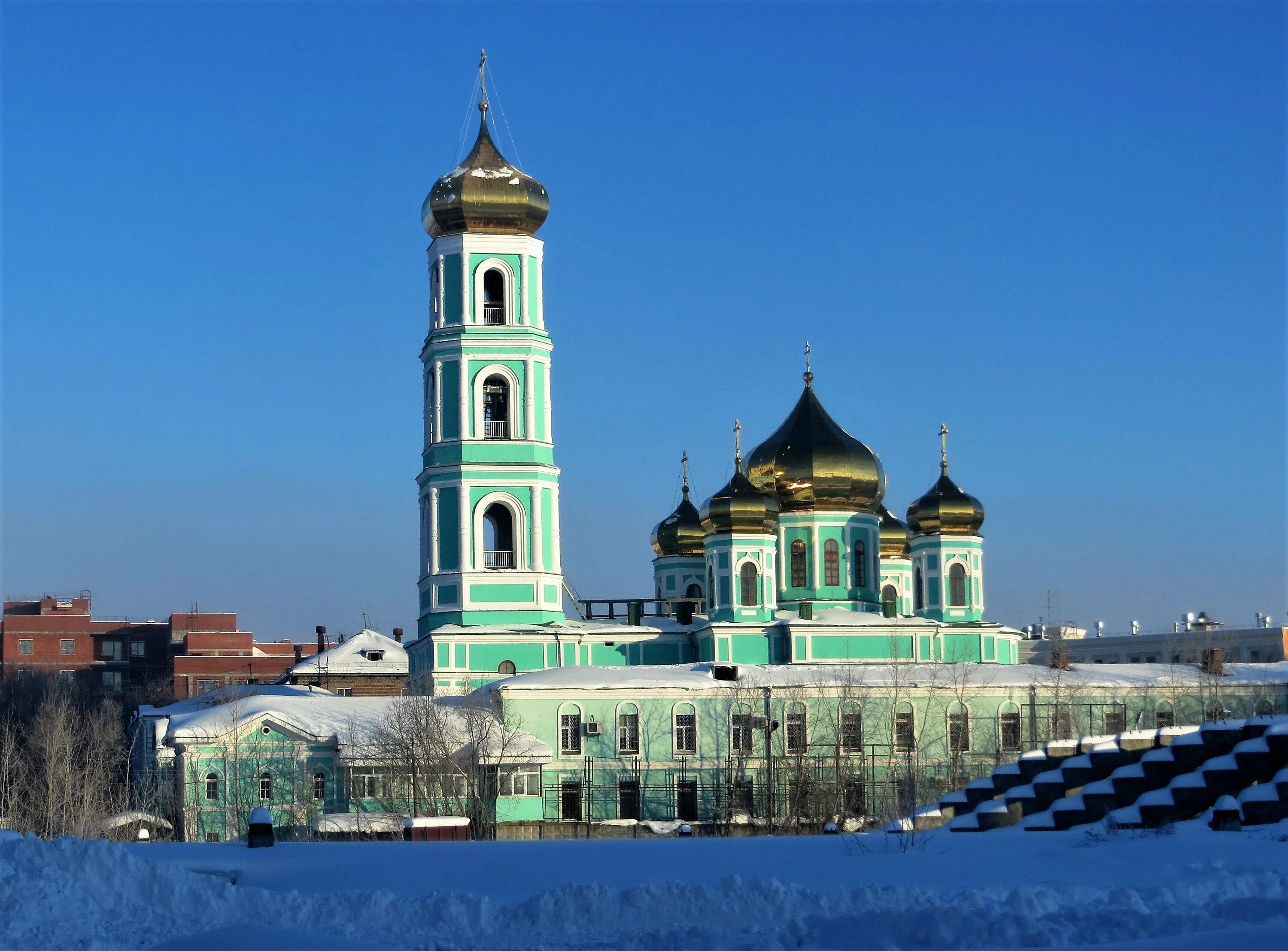 Кафедральный собор пермь фото Чувство города\Свято-Троицкий собор (Слудская церковь)