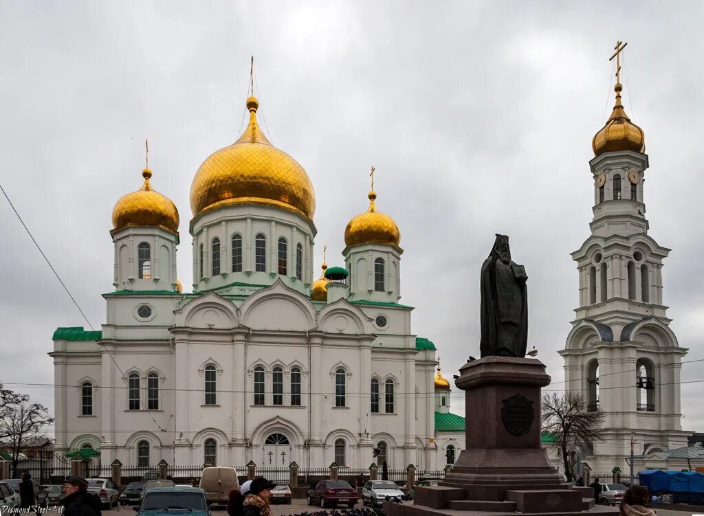 Кафедральный собор ростов на дону фото Ростов-на-Дону. Кафедральный собор Рождества Пресвятой Богородицы ⋆ DiamondSteel