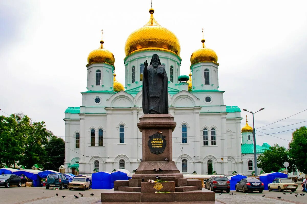 Кафедральный собор ростов на дону фото Собор Рождества Пресвятой Богородицы в Ростове-на-Дону Описание и фото