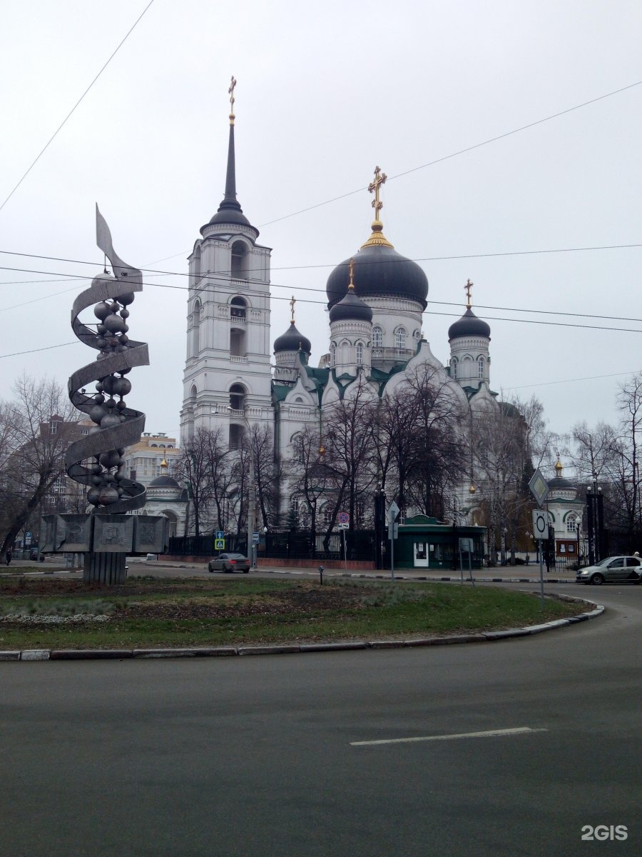 Кафедральный собор воронеж фото ЮВЖД и Благовещенский собор, Воронеж Архитектура храмов и соборов Фотоальбом АК 