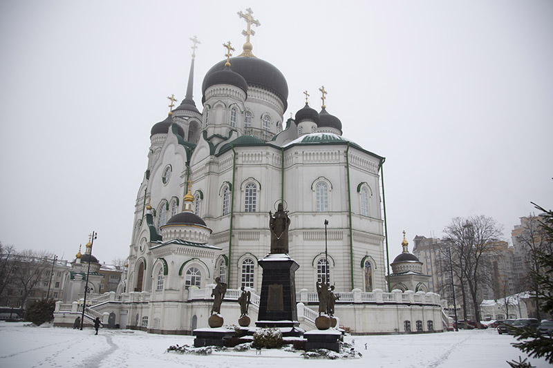 Кафедральный собор воронеж фото Борисоглебская епархия - Соборное богослужение в день памяти святителя Антония В