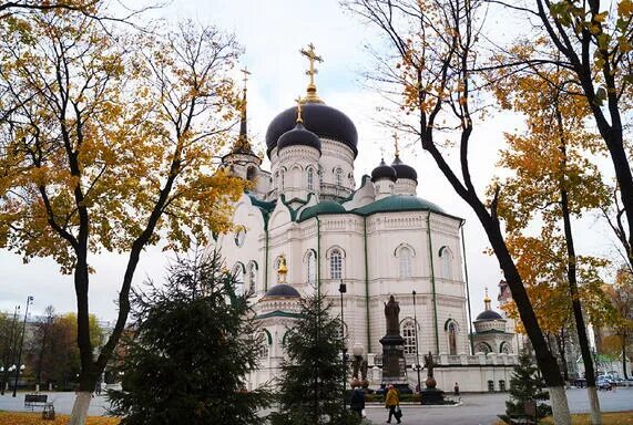 Кафедральный собор воронеж фото Благовещенский кафедральный собор МБУ ТИЦ Воронежа