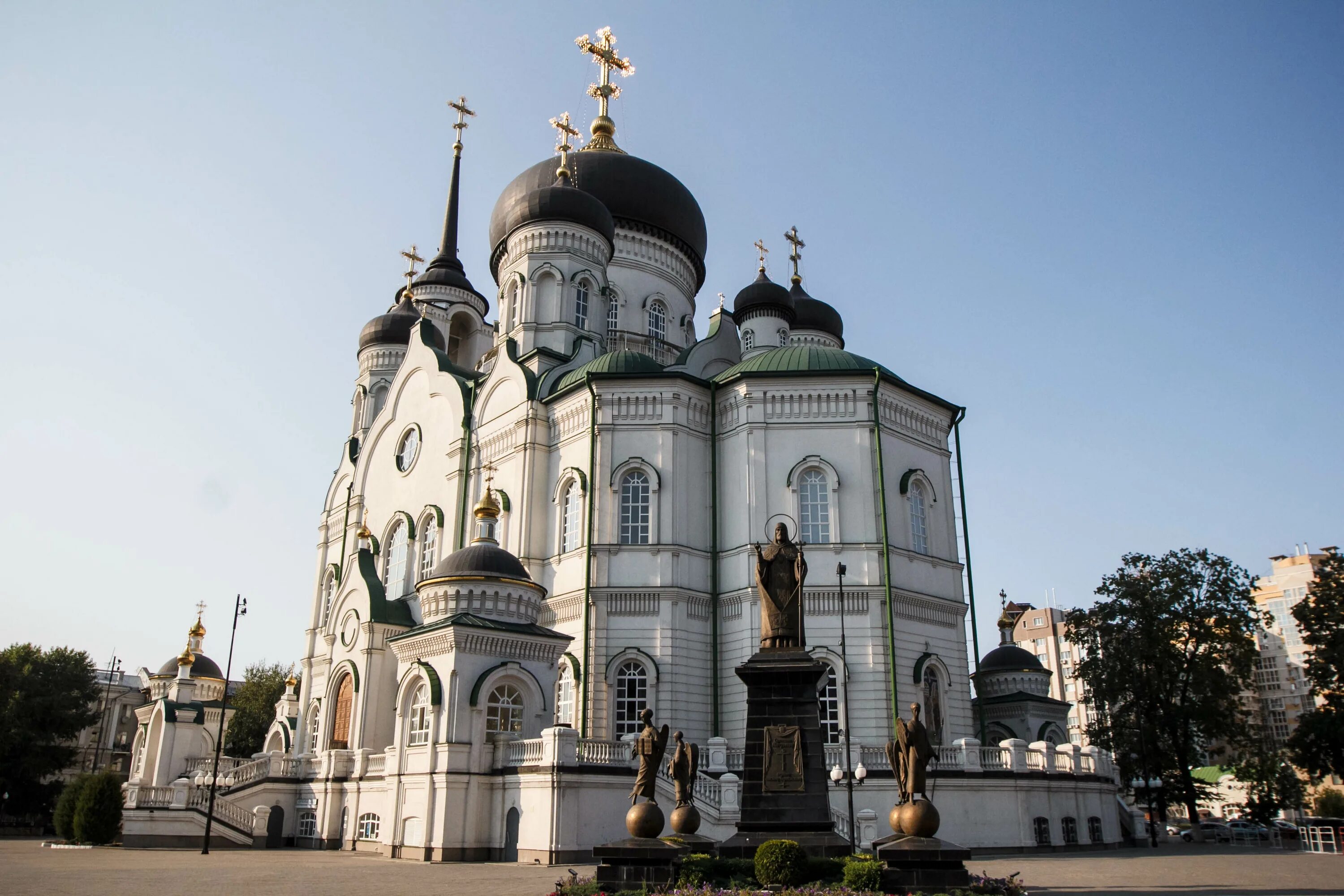 Кафедральный собор воронеж фото Благовещенский собор в воронеже - Фото